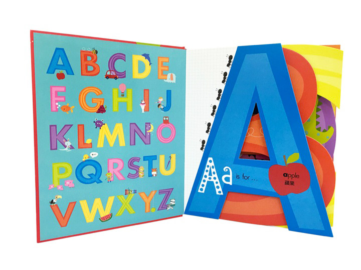 My awesome alphabet book(ABC字母書)
