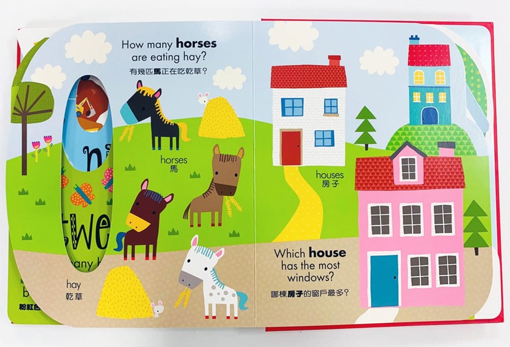 My awesome counting Book【超大123數字書】