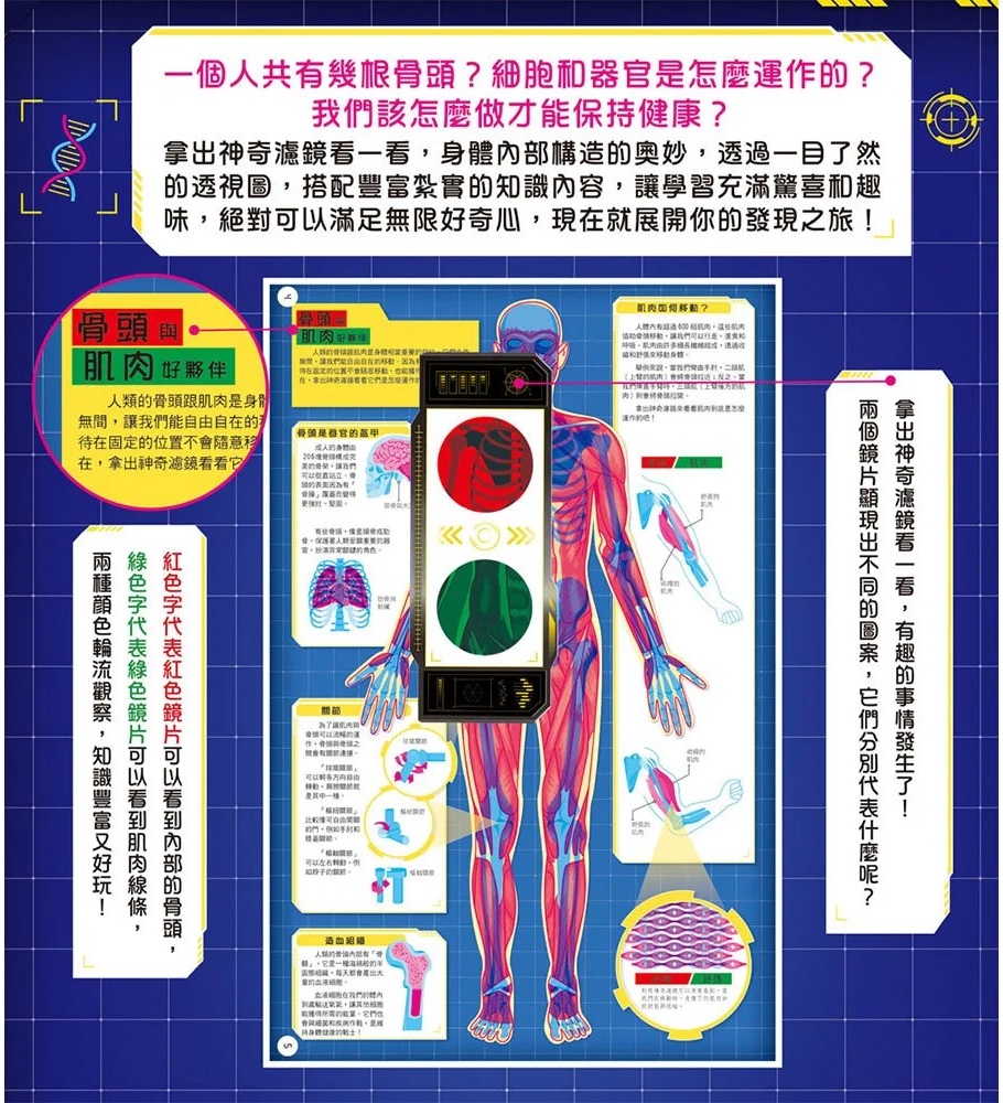 人體大透視:濾鏡百科遊戲書 人體大透視:濾鏡百科遊戲書