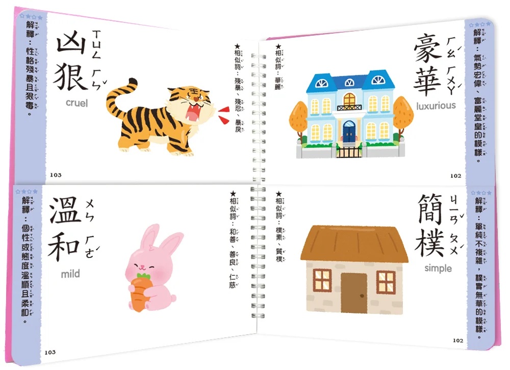 這樣學相反詞超好用