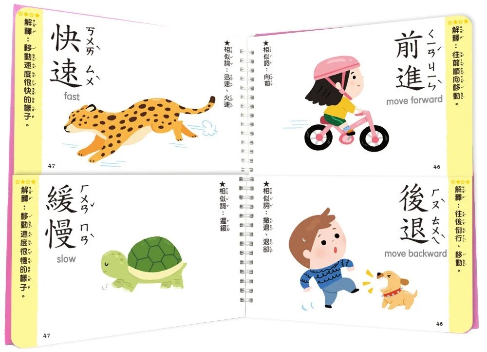 這樣學相反詞超好用