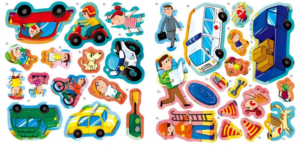 遇到危險怎麼辦？安全教育貼紙遊戲書：交通安全